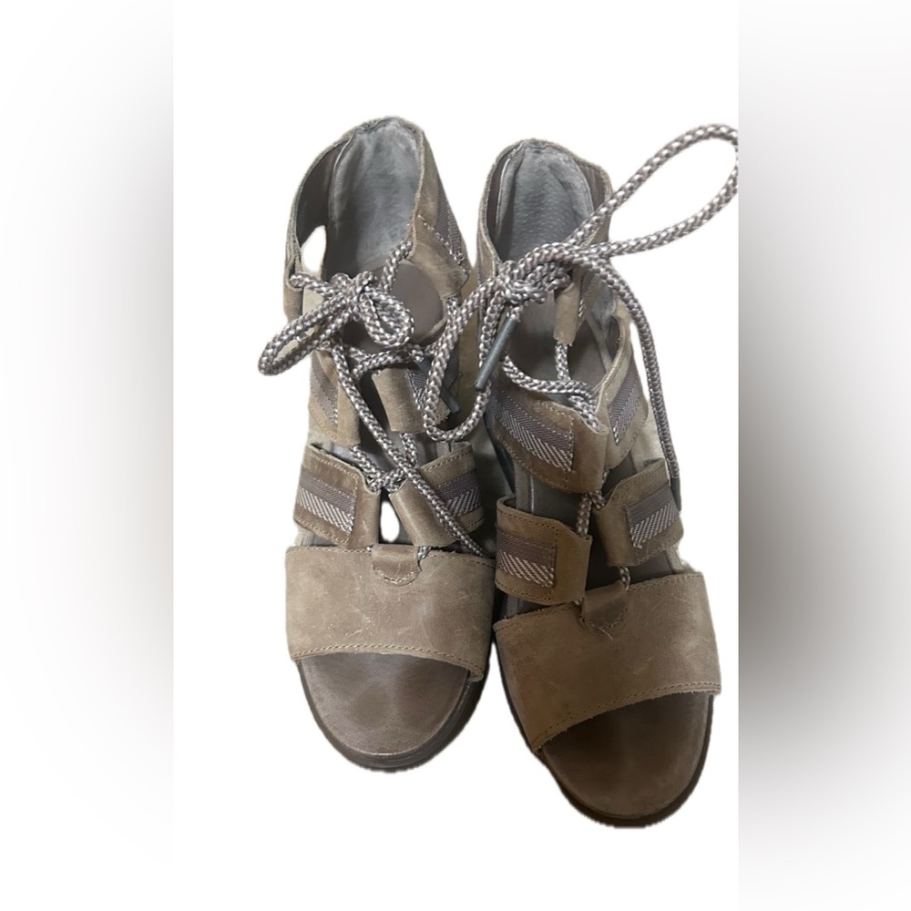 SOREL Joanie II Lace Wedge Sandal - Picture 4 of 8